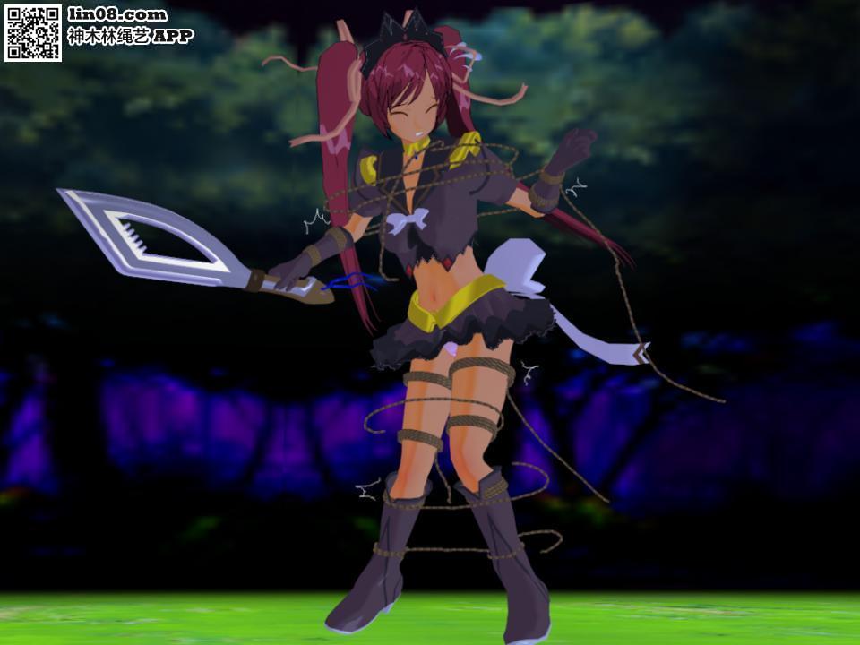 魔法少女被制服 - ........... [3D画]