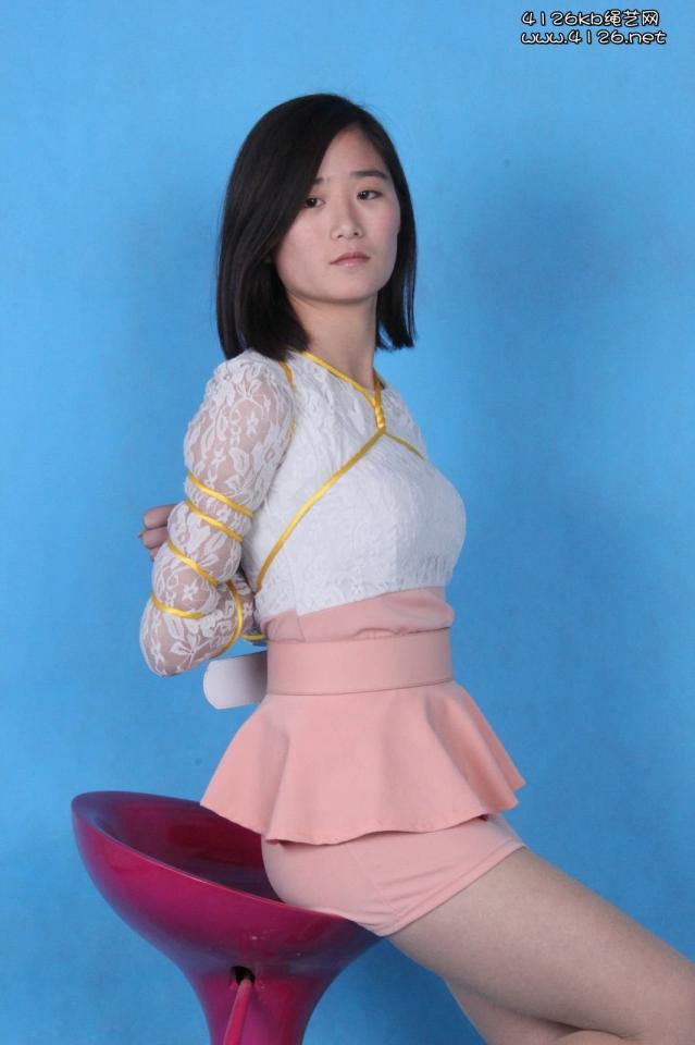 捆绑漂亮模特1 [高手缚（中式五花）,肉丝,中国女孩]