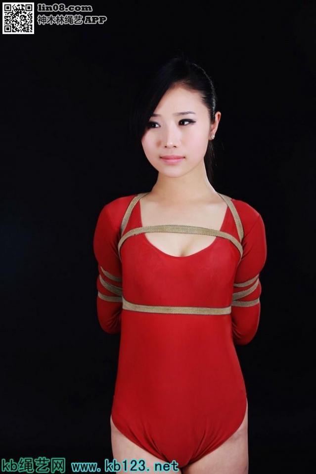 馨缘红色体操服 [馨缘,中国女孩]