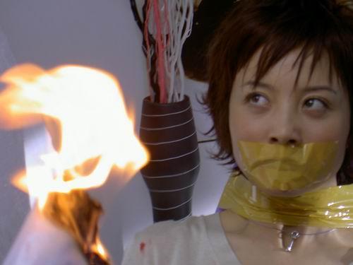 黄胶带封嘴第二辑 - 美女黄胶带封嘴捆绑 [Gag,Chinese Female]