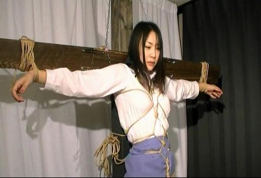 最后一弹 [职业（正装领带）,龟甲缚,日本美女,十字架,股绳]