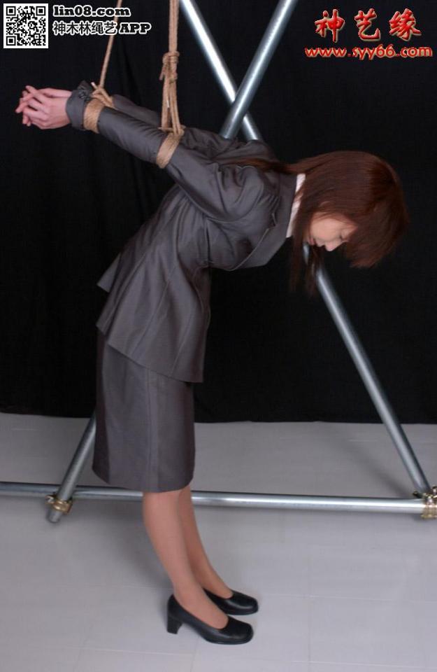  [OL/secretary,Suspension ,Gag,Japanese Female]