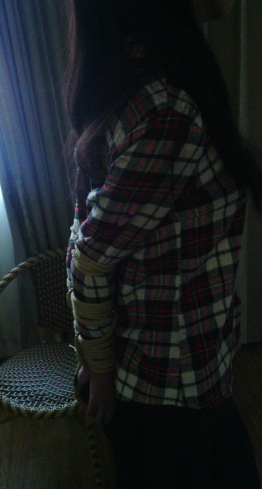 学生制服 各种捆绑 [西式（直臂并肘）,中国女孩]