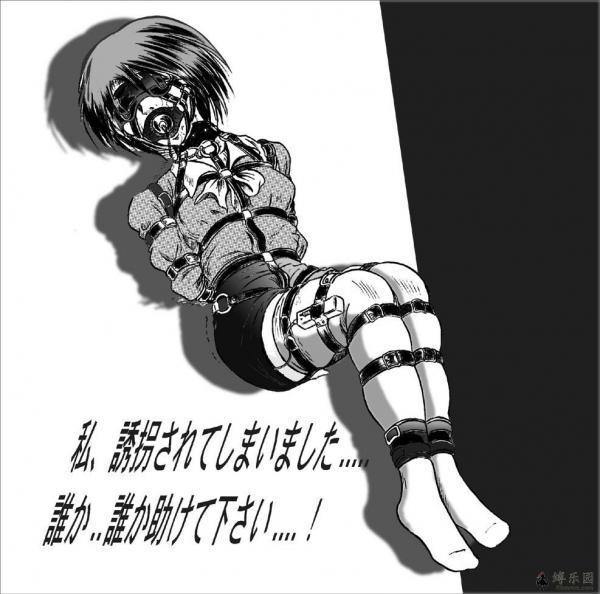 sm动漫 - 动漫 [Boxtie,OL/secretary,Gag,Breast bondage,Japanese Anime,Stockings,Blindfolded,Crotch rope tie]