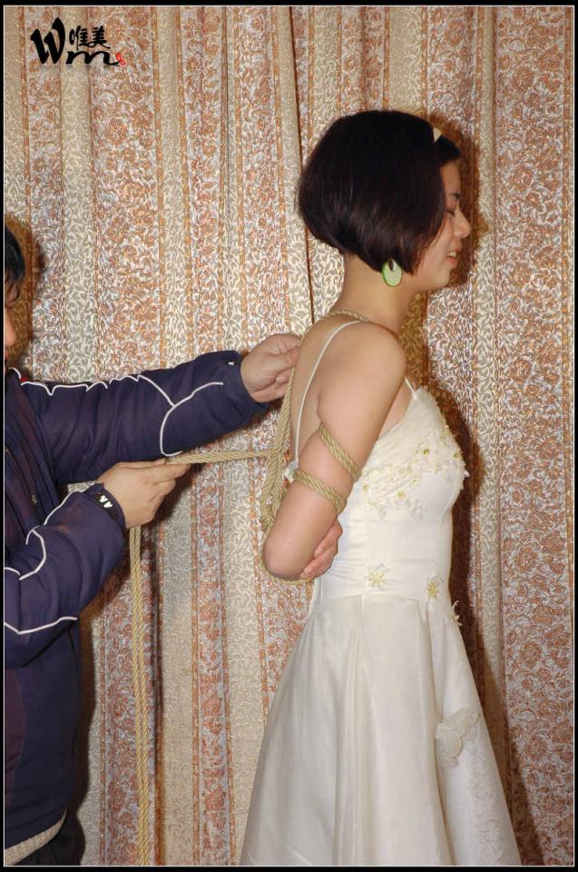 叶子 - 婚纱 [高手缚（中式五花）,礼服（婚纱）,中国女孩]