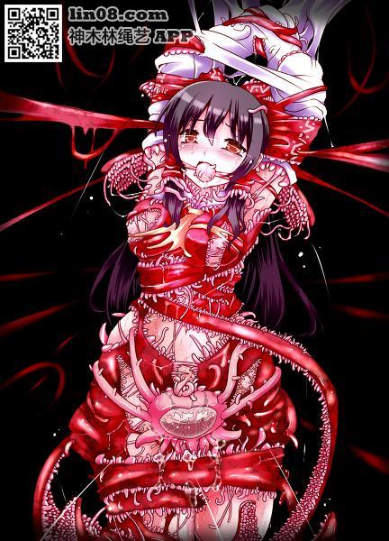 动漫绳艺7 [Gag,Japanese Anime,lilis,Miko clothing,Tentacle]