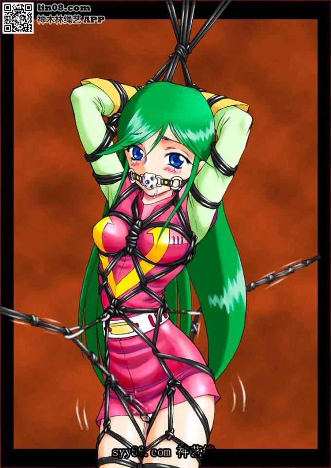 动漫杂图 [Boxtie,Tortoise shell tie,Gag,Breast bondage,High positions,Japanese Anime,Crotch rope tie]