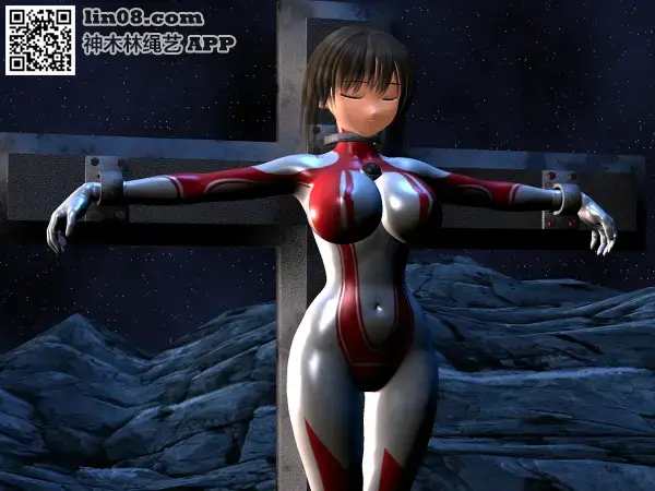 奥特曼少女败北 - 3D的 [十字架,3D画]