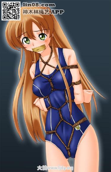 捆绑 - 动漫 [Boxtie,swimsuit,Tortoise shell tie,Gag,Breast bondage,Japanese Anime]