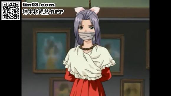 动漫少女捆绑 - 捆绑少女 [后手缚（低混乱值）,绞刑]