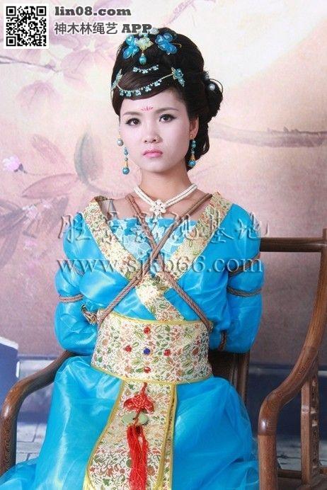 古装 - 绳艺不仅是现代服装好看，古典服装更有韵味，完全是艺术了 [Chinese wedding dress,Chinese Female]