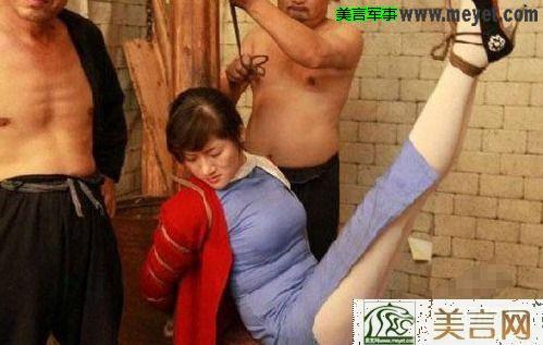 江姐受刑 [高手缚（中式五花）,民族（旗袍）,吊缚,白丝,中国女孩]