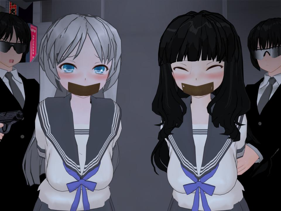 玩弄系列之害羞之辱 [学生（水手服）,堵嘴,日本动漫,学生（英式领结）,3D画,胶带]