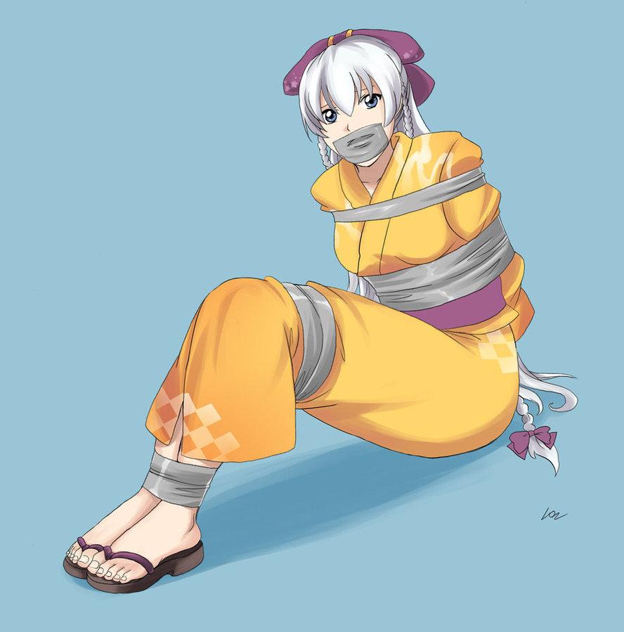 动漫 [民族（和服）,堵嘴,日本动漫,胶带]