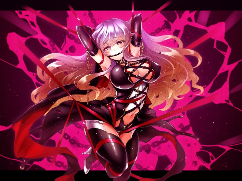  [Pantyhose,Gag,Leather,High heel,Japanese Anime,Stockings,Chained up]