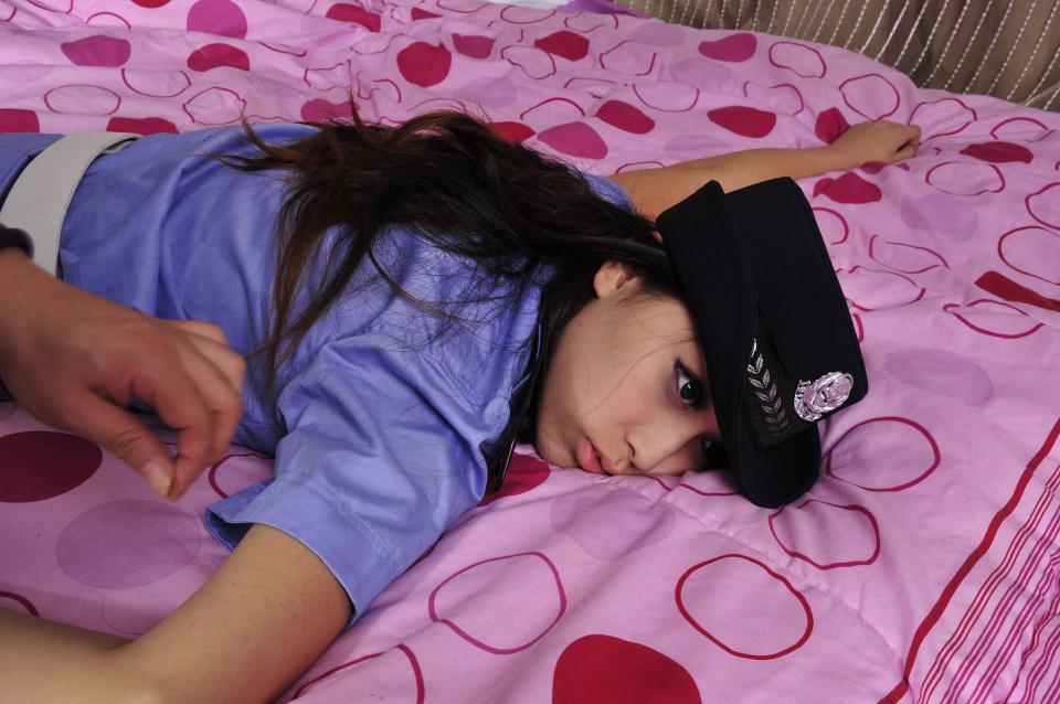 police woman - chinese, police woman, passed out, doll, toy. chinese streaky [职业（日式女警）]