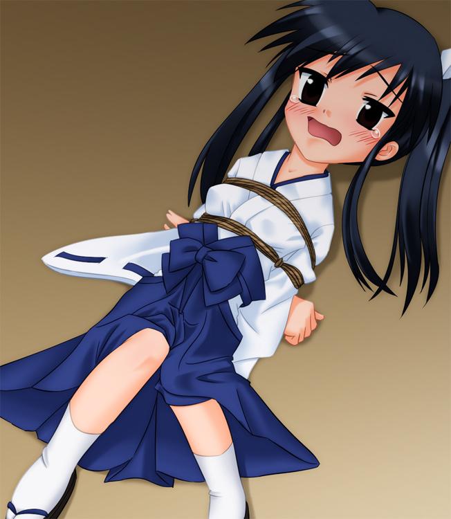 10月 [日式反绑,胸缚,日本动漫,职业（巫女）,棉袜]
