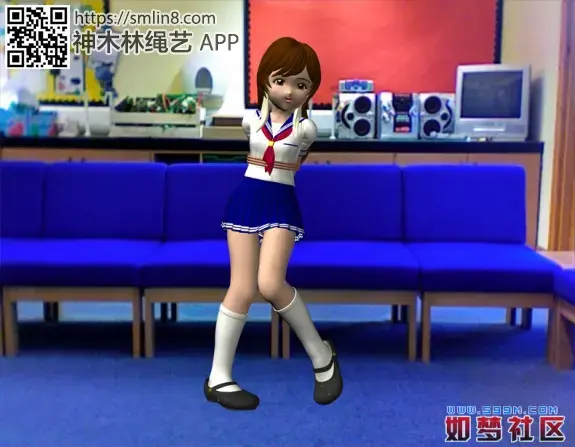 3d少女 [学生（英式领结）,3D画]