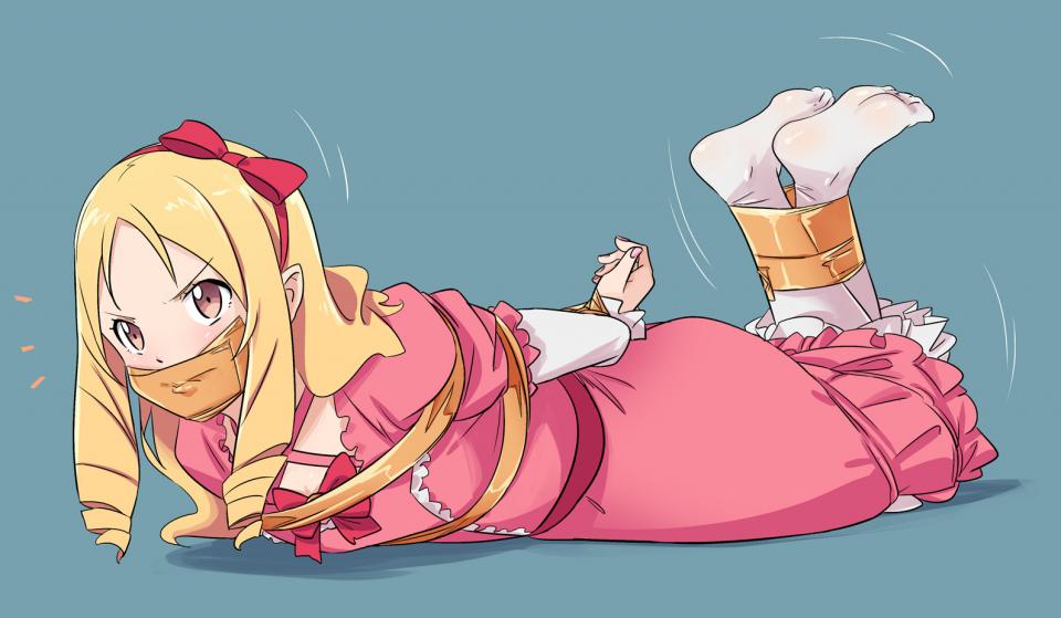  [Gag,Japanese Anime,tape bondage,L.O.Z]