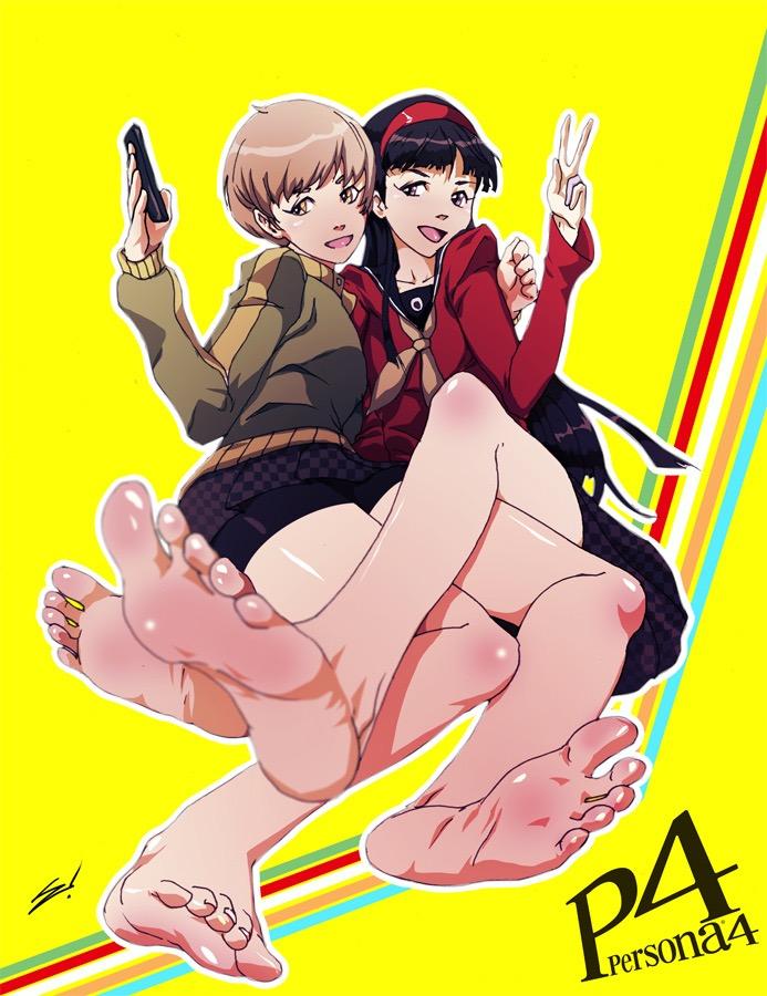 动漫美足 [Japanese Anime,Lesbian,Feet fetish]