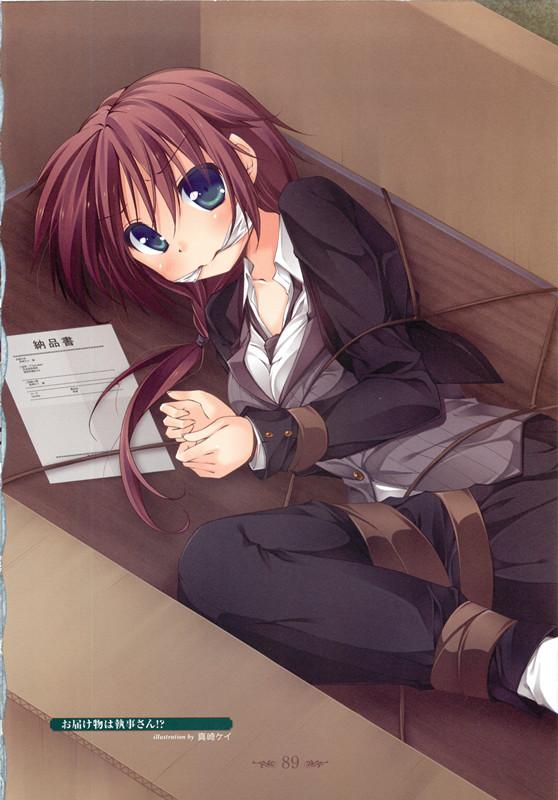  [OL/secretary,Japanese Anime,tape bondage]