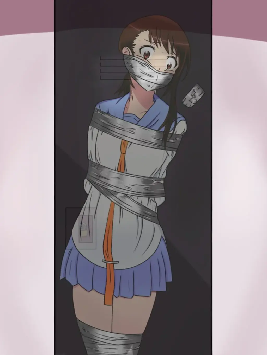 杂图 [Japanese Anime,tape bondage]