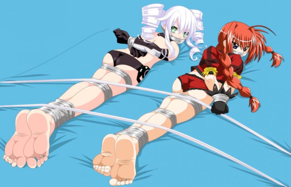 杂图1 [Gag,Japanese Anime,tape bondage,Bare Foot]