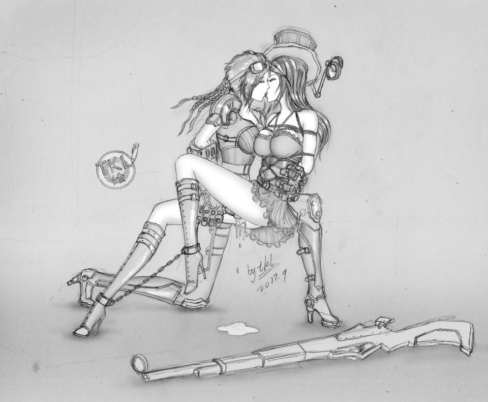 【818】【TKL】 Vol.10 - 之前是魔兽主题 现在LOL TKL真是越来越赞了 [高跟鞋,脚铐/脚镣,国产动漫,游戏,百合女同]