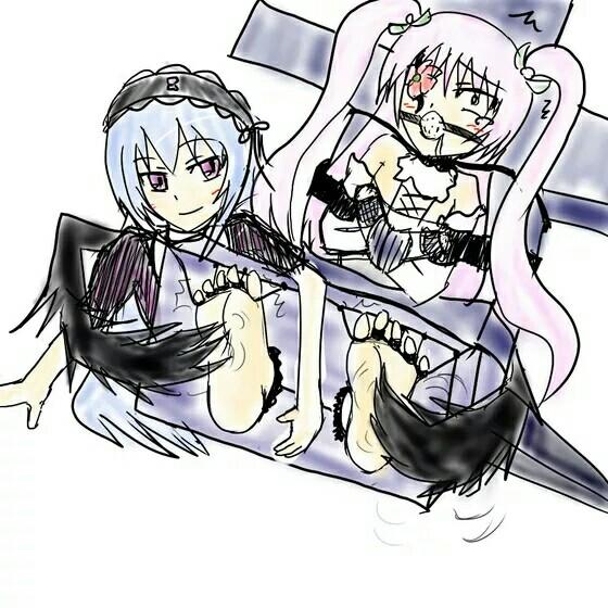 少女之围 - 想不出好名字 [堵嘴,日本动漫,挠痒,中式枷锁,百合女同,赤脚裸足,恋足,ACG（哥特萝莉）]