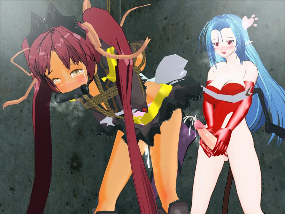 美少女战士捆绑日记 - 美少女逃跑 [日式反绑,吊缚,堵嘴,日本动漫,3D画,百合女同]