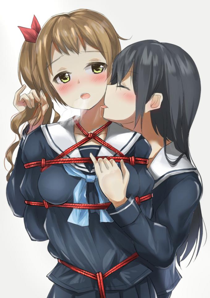 P站高分图第18期 - 2号传的回档丢了，再传一次 [日本动漫,百合女同]