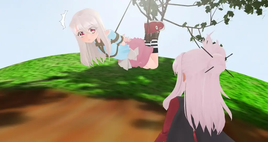 伊莉雅 [吊缚,3D画]