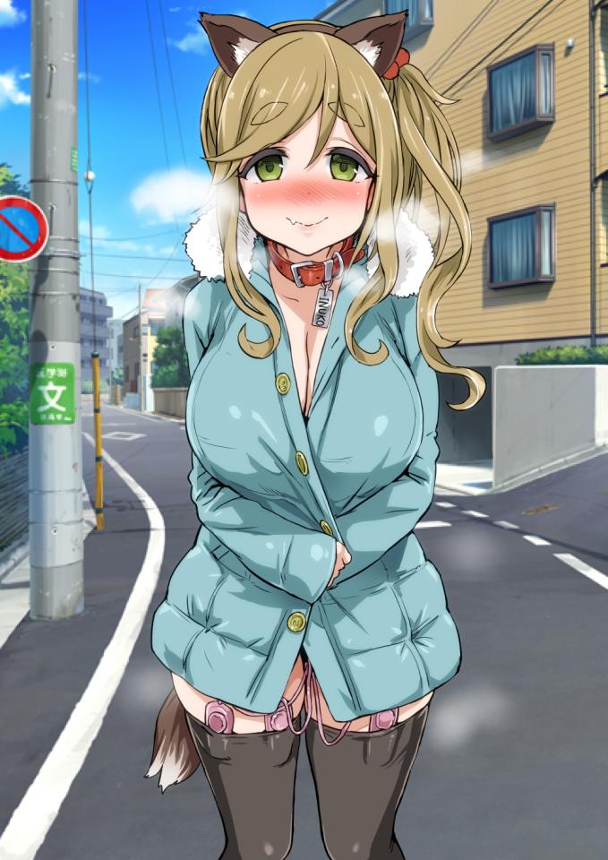  [Necomimi,Japanese Anime,Pocket Vibrator,Outdoor]