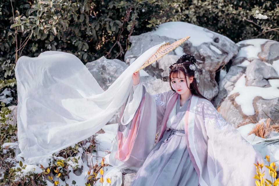 汉韵     杜轩瑶 [民族（中式婚礼服）,中国女孩]