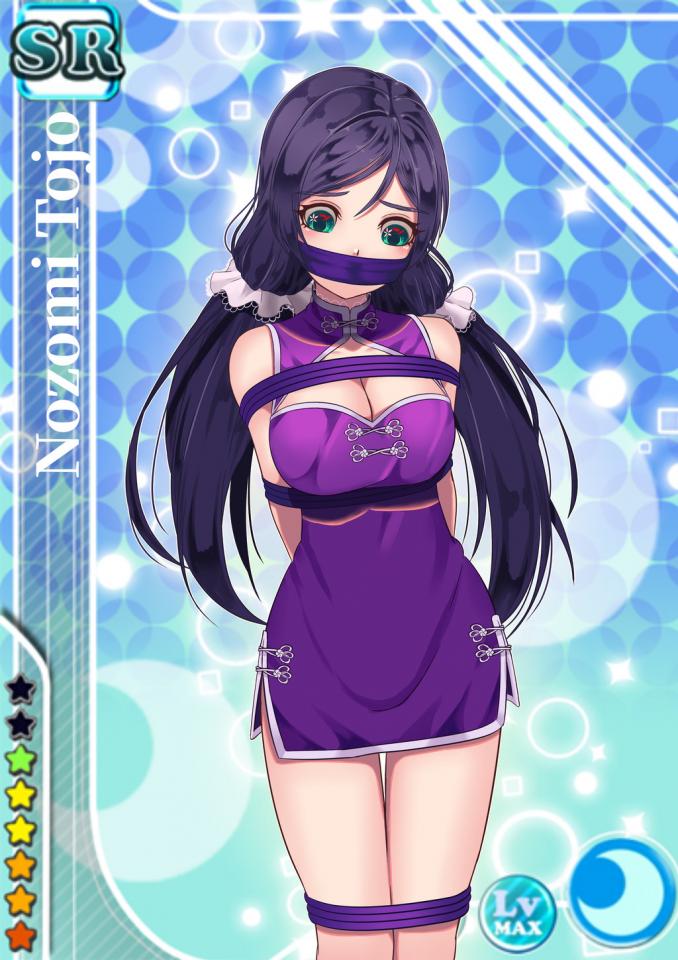 Love Live - 偶像 [日式反绑,民族（旗袍）,堵嘴,胸缚,日本动漫,东条希]
