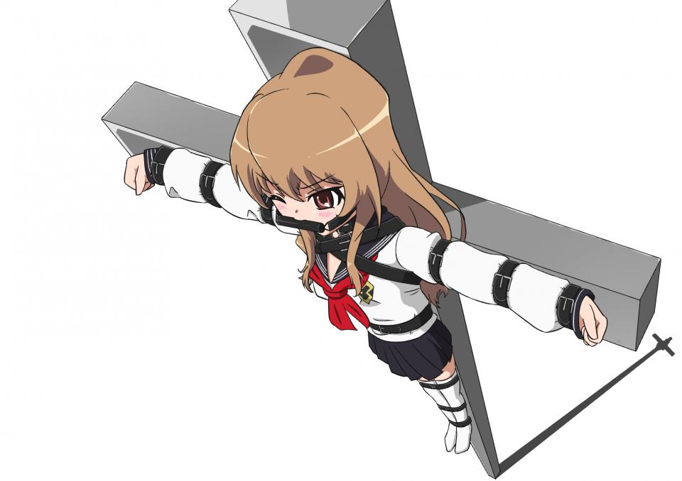 龙与虎 [Sailor suit,Gag,Japanese Anime,White Pantyhose,Crucifix]