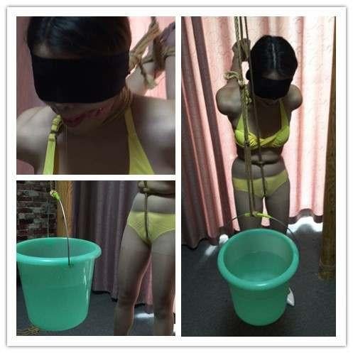 [Willing Studio] The Endurance Test With a Water Bucket ©Willing Studio<br><br>Summary:<br><br>We have came up with a great idea to test the endurance for a girl with a simple solution, a water bucket that attached to the ropes that is suspending her arms with strappado bondage position. Adding weights, aka water, inside of the bucket will raise the level of her arms to another height, which will make models suffer from light pain. It requires great flexibility to achieve a great height without enduring any pain. The test we planned for this model is coming back with a great result.