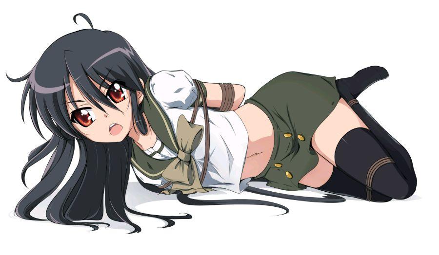26 [日式反绑,丝袜,学生（水手服）,驷马（俯卧）,日本动漫]