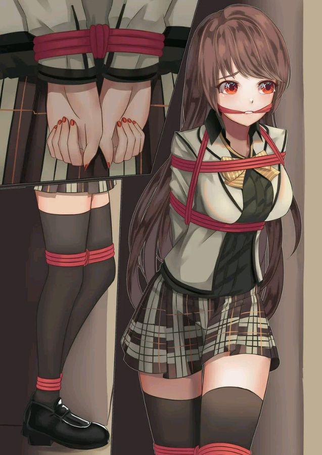 25 [丝袜,学生（水手服）,堵嘴,日本动漫]