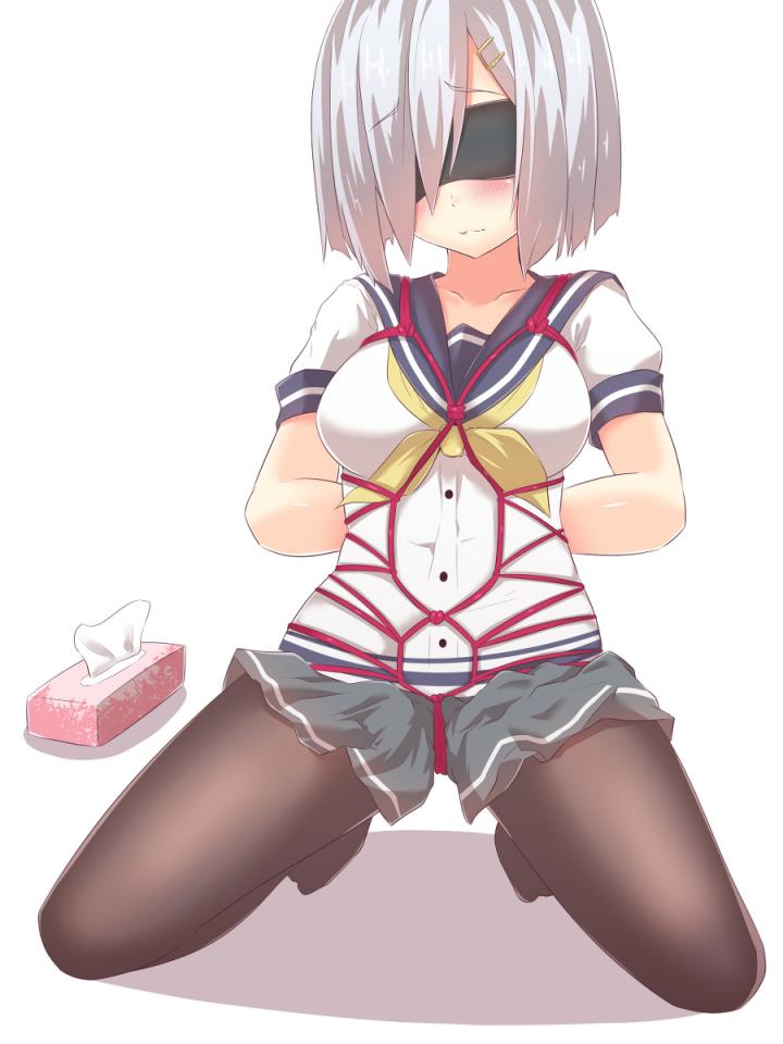 P站高分图第28期 [丝袜,学生（水手服）,龟甲缚,眼罩/蒙眼,股绳]