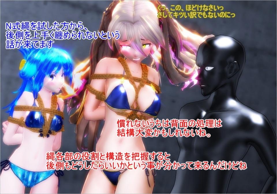  [Boxtie,Japanese Female,Breast bondage,High positions,3D CG,Elbows tied,Chinese Anime,story rich]