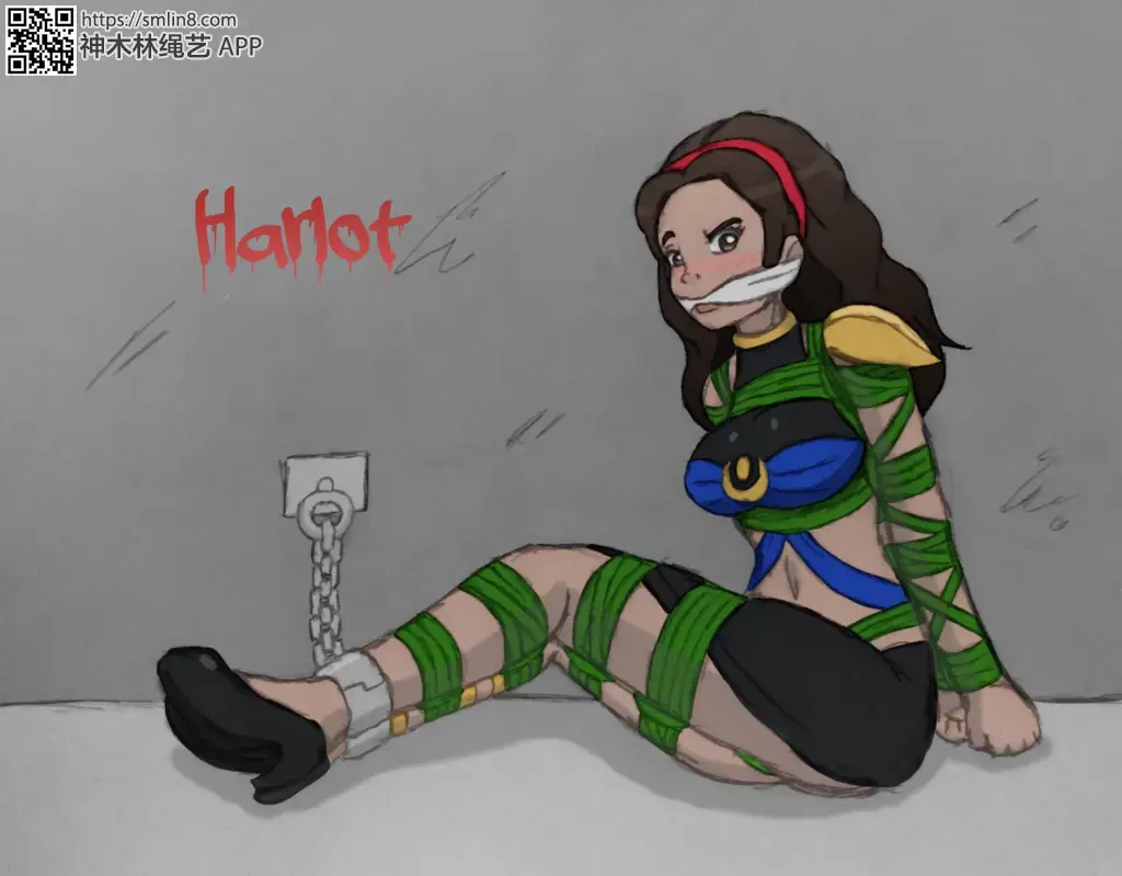 1 - 搬运 [Gag,Japanese Anime,Anklet,Elbows tied]