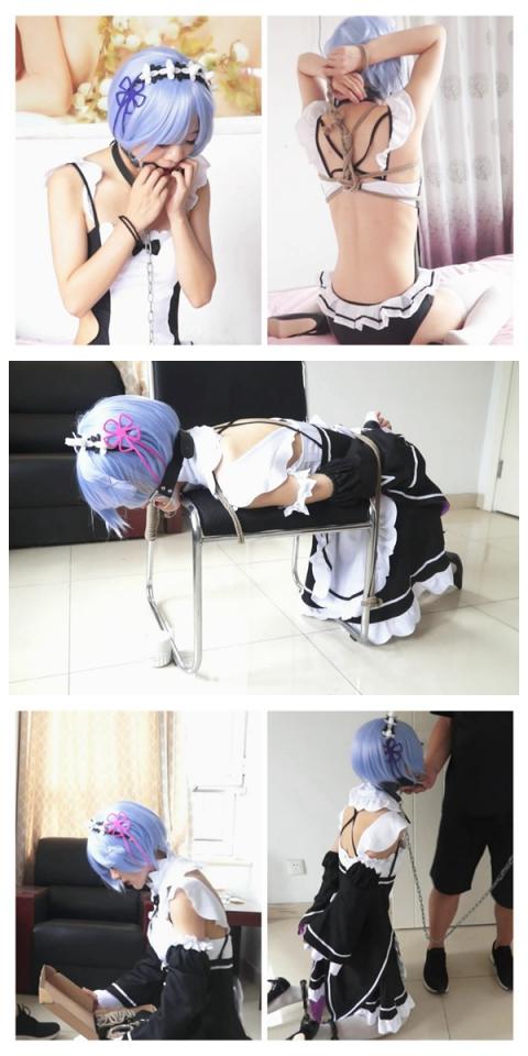 [Myself Studio] Rem and Her Master ©Myself Studio<br><br>Summary:<br><br>One day, when I was browsing the internet, I was greeted by a pop-up, and that pop-up keeps filling my screen, frustrated, I decided to click the "agree the deal", and did not think of anything else. But soon after I clicked it, I heard someone knocking, when I opened the door, I met a young girl who is wearing the maiden suit. Because of my knowledge of anime, I recognized the girl is cosplaying Rem, but why? I soon realized that it is probably because of that pop-up I received on that sketchy internet...