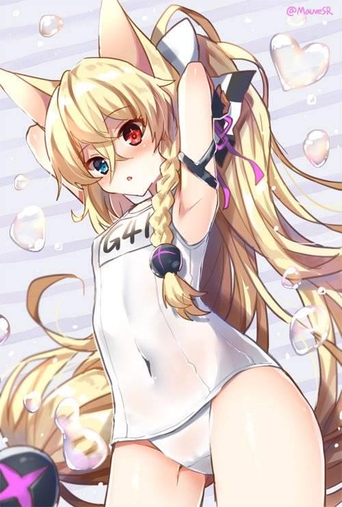 少女前线G41（小狐狸） [swimsuit,Necomimi,Chinese Anime]