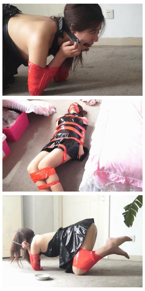 [Myself Studio] Project: Pet Training Episode 3 ©Myself Studio<br><br>Summary:<br><br>We wanted to try to train a human slave that will follow every single order that we give her, so we decided to use a few days to experience it out. After gathering the volunteer from the internet, we have started the experience by imprisoning her inside of the rental house that we rented for the experiment. We will be using different tools to restrain us, such as tapes, ropes, ball gags, and even cuffs. Let's see how long will it take us to finish the project!