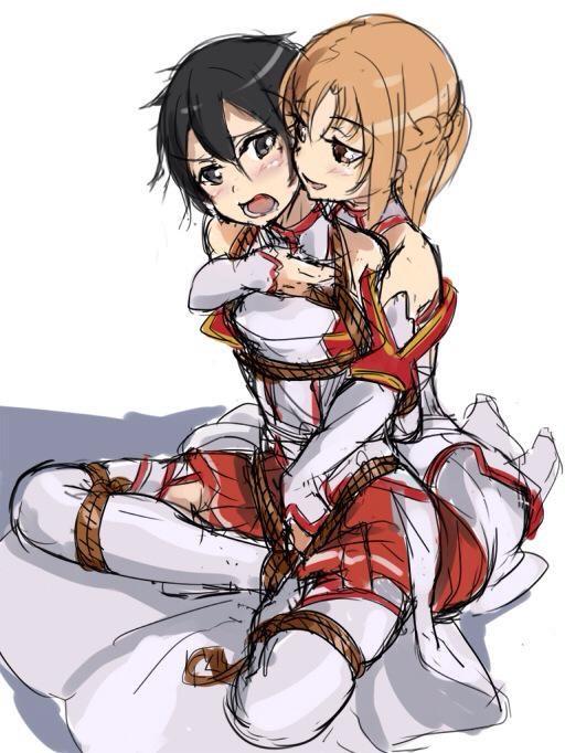 一些杂图 [胸缚,团缚/海老缚,日本动漫,亚丝娜,百合女同]