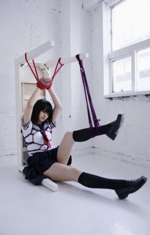 伊藤达哉 水手服 第四套 - 伊藤达哉 水手服 [学生（水手服）,龟甲缚,日本美女]
