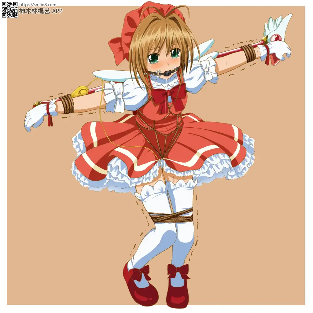  [Gag,Japanese Anime,White Pantyhose,Crucifix,小樱,Pocket Vibrator]