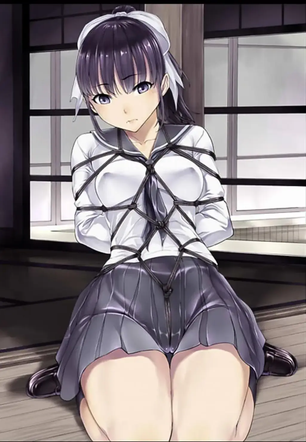 二次元kb图集（2） [学生（水手服）,龟甲缚,日本动漫,短裙（超短）]