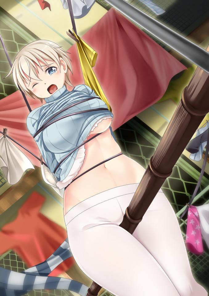  [Boxtie,Japanese Anime,White Pantyhose,Rope Walking]